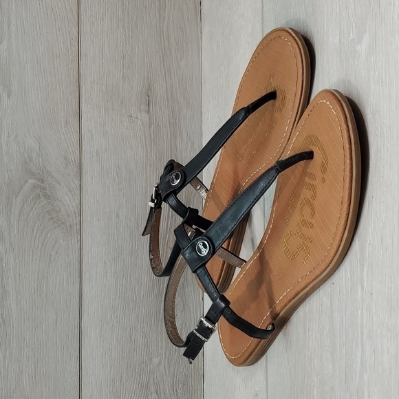 Circus by Sam Edelman Cayden Womens T Strap Strappy Flats sandals shoes - Picture 2 of 9